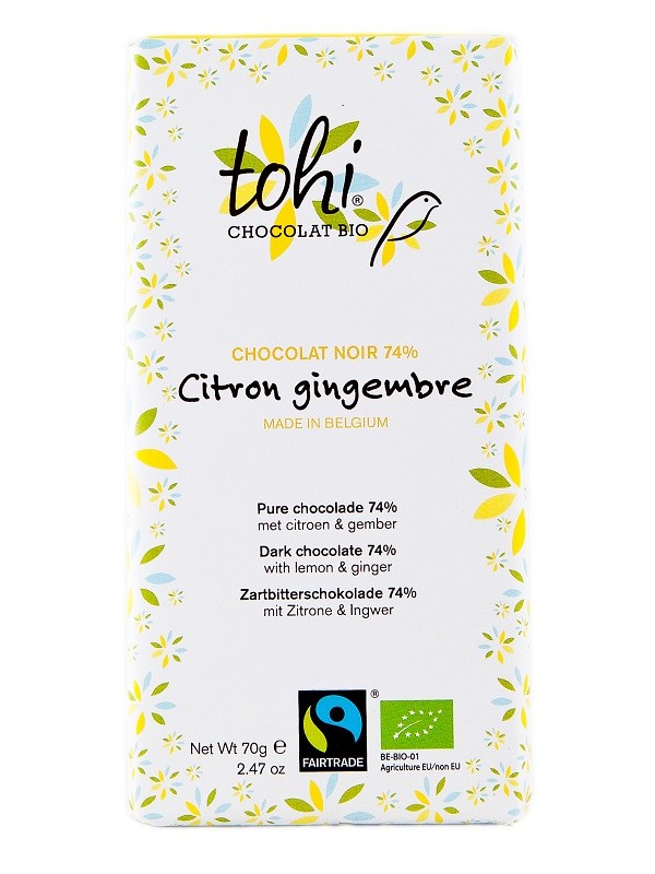 Chocolat noir au citron &...
