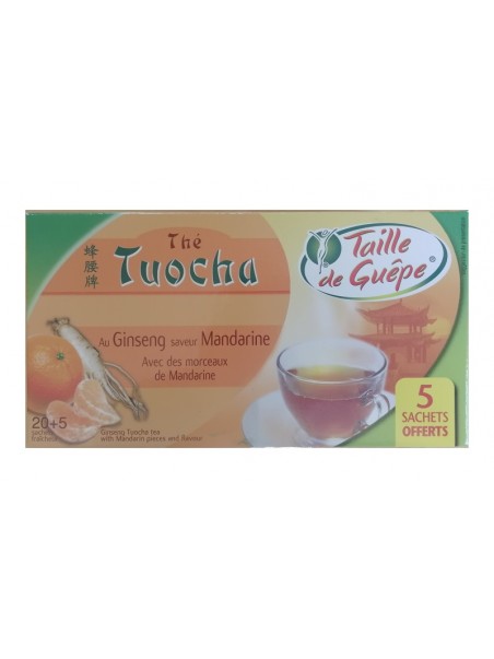 Tuocha Ginseng saveur Mandarine Taille de Guêpe