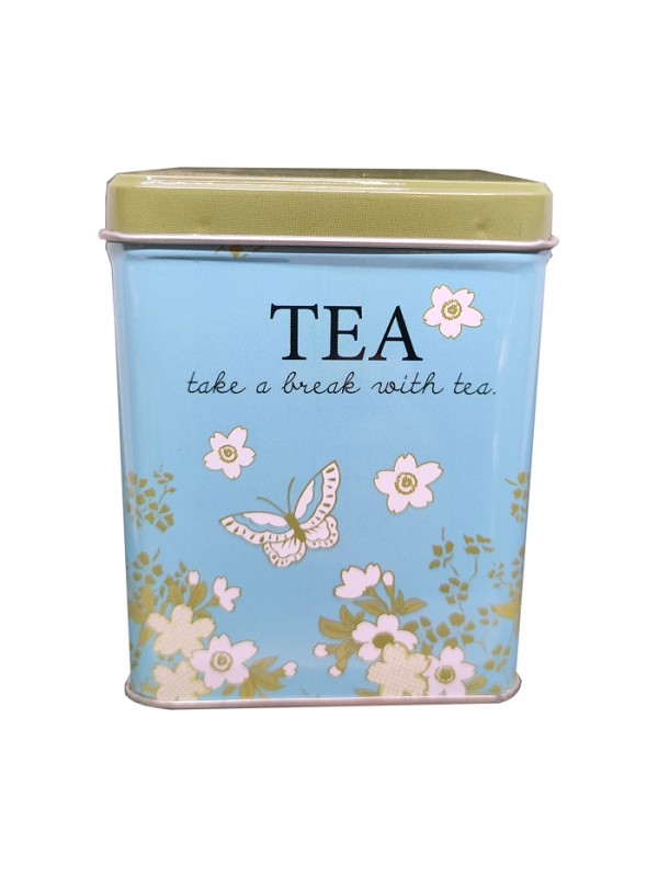 Boite à thé Bleue100g