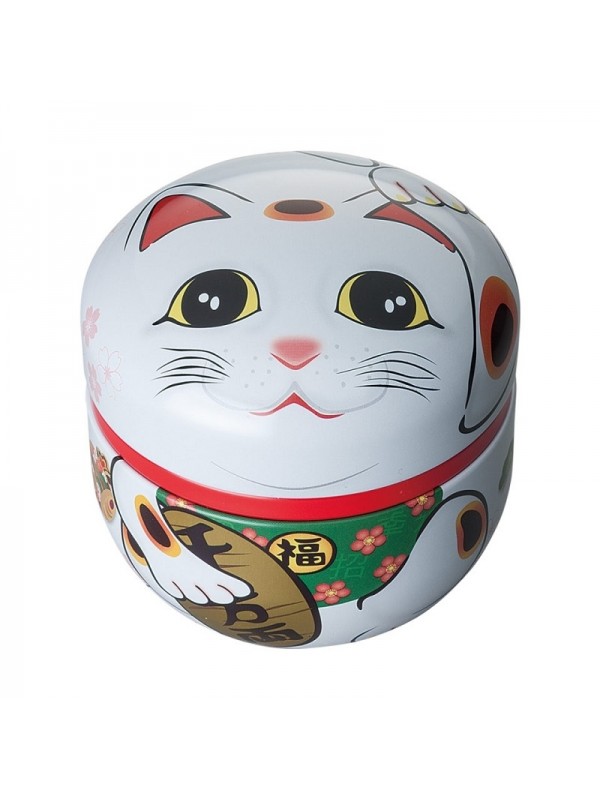 Boite à thé Chat Blanc