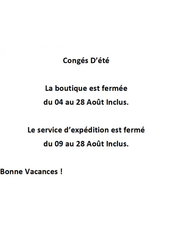 Congés d'été